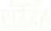 logo papa d pizza