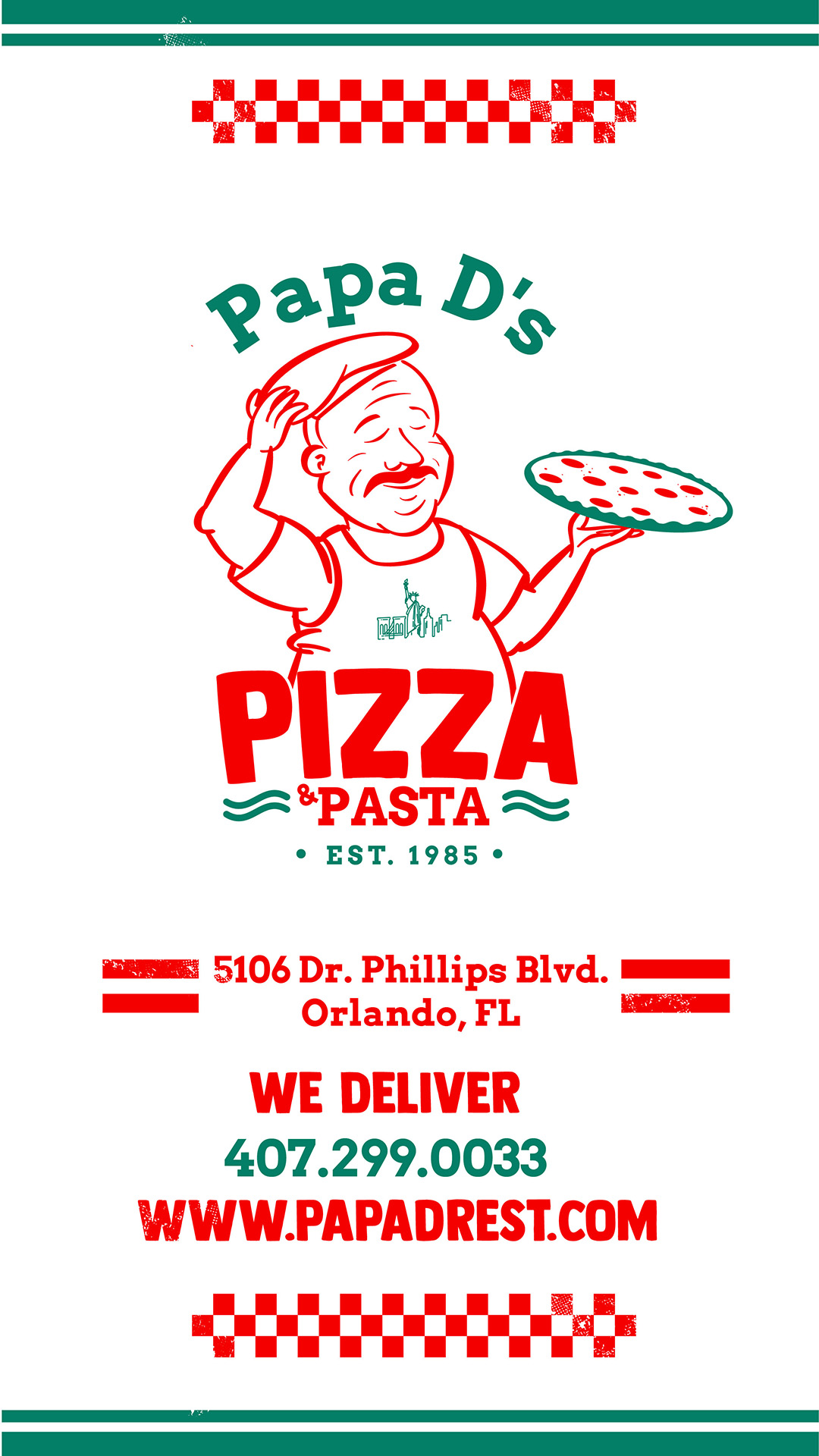 Papa D´s pizza